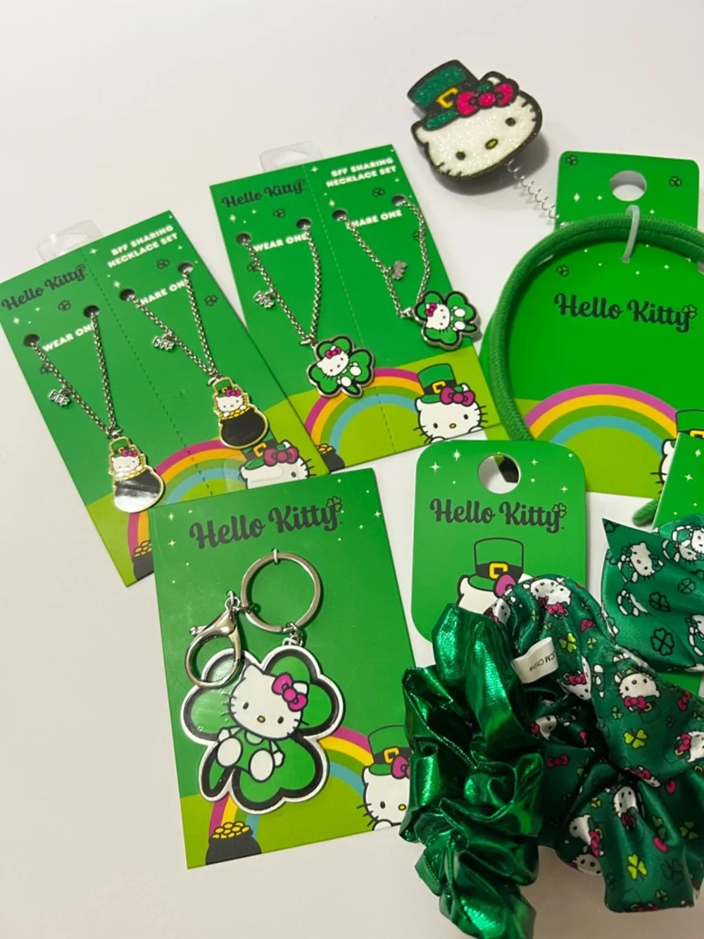 Hello Kitty St. Patrick’s Jewelry & Accessories Set of 8